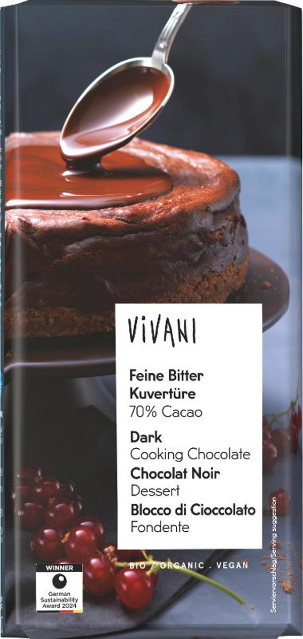 Produktfoto zu Kuvertüre Zartbitter