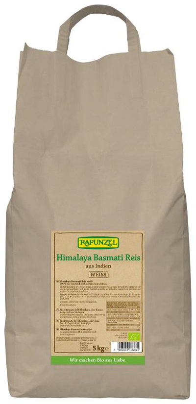 Produktfoto zu Himalaya Basmati Reis weiß 5kg
