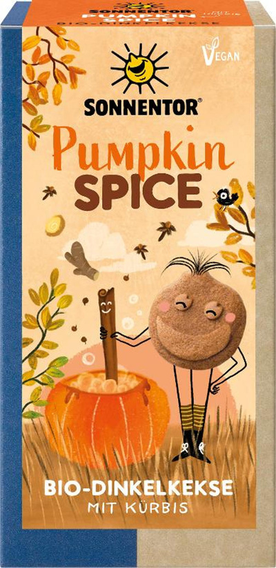 Produktfoto zu Pumpkin Spice Dinkelkekse