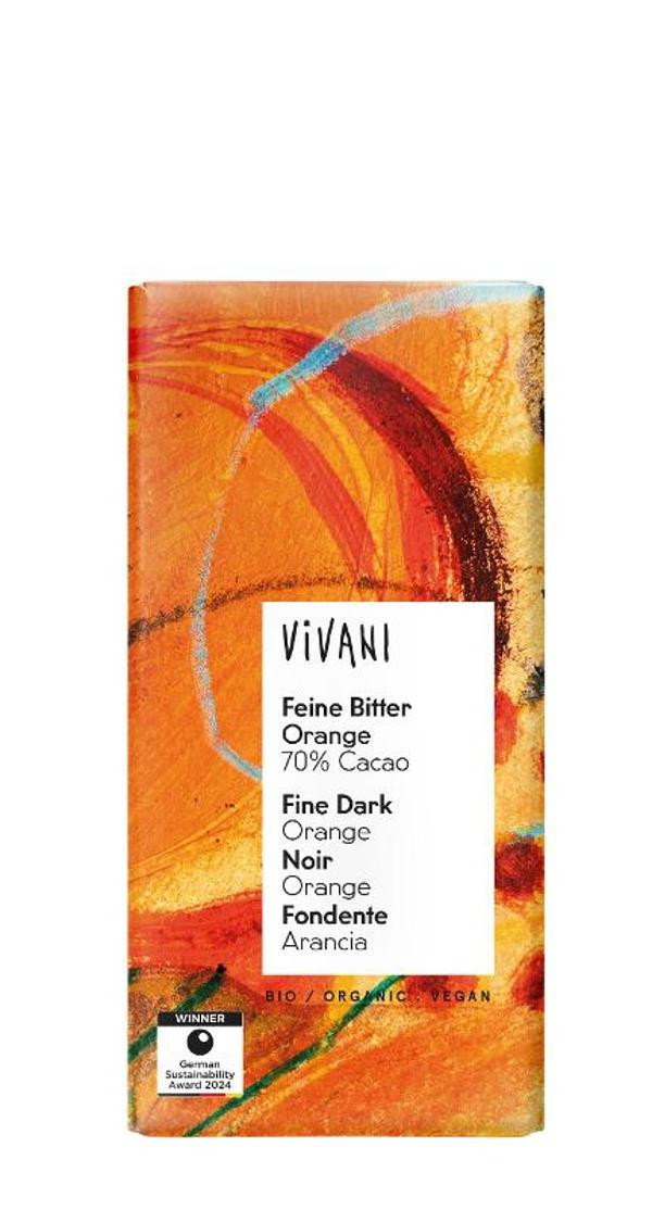 Produktfoto zu VIVANI Feine Bitter Orange 70%