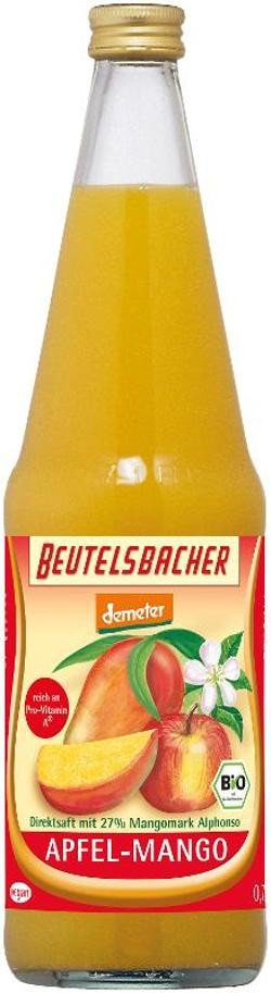 Produktfoto zu Apfel-Mango Saft, Kasten 0,7l