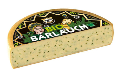 Produktfoto zu Baldauf Bio Allgäuer Bärlauchkäse