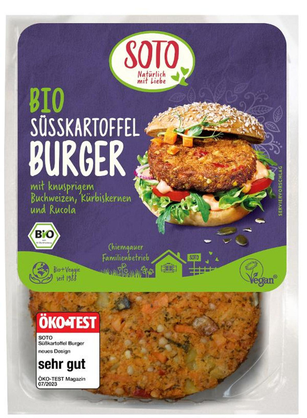 Produktfoto zu Burger Süßkartoffel