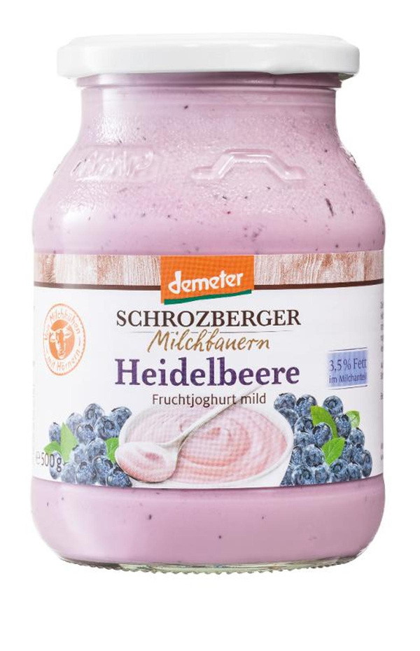 Produktfoto zu Heidelbeerjoghurt demeter