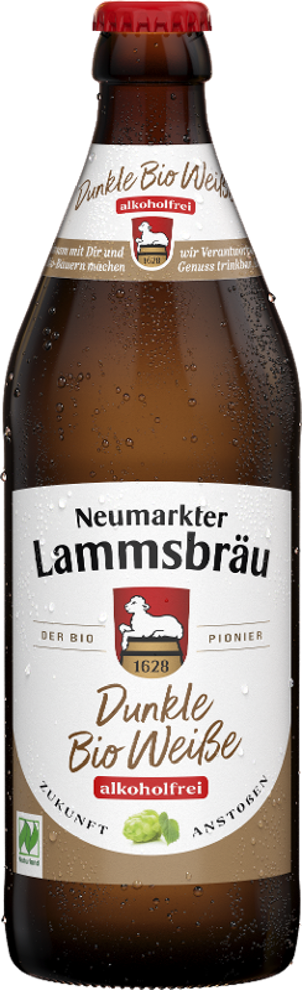 Produktfoto zu Lammsbräu Dunkle Weisse alkoholfrei Kasten