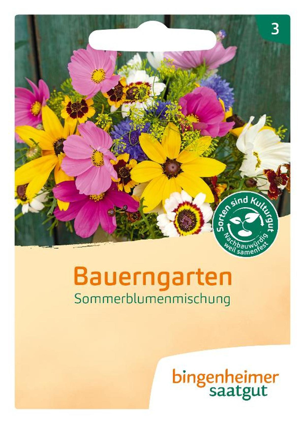 Produktfoto zu Saatgut Blumenmischung Bauerngarten
