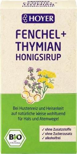 Produktfoto zu Fenchel-Thymian Honigsirup