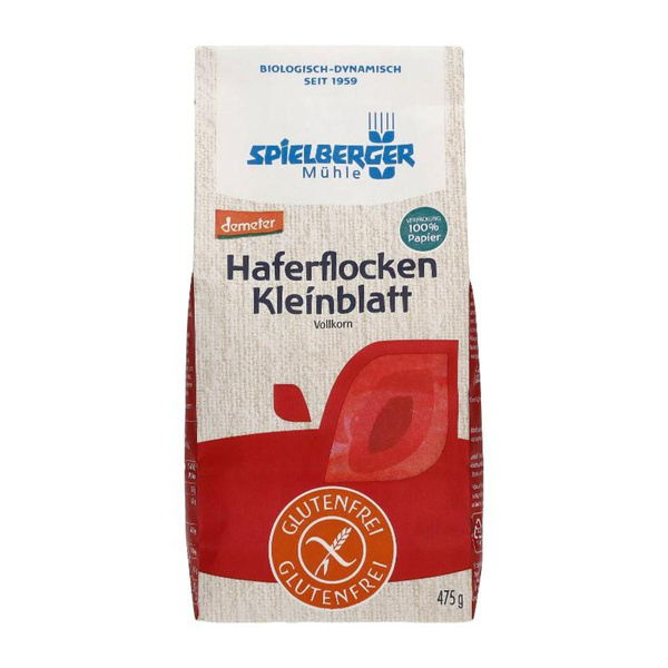 Produktfoto zu Haferflocken Kleinblatt, glutenfrei
