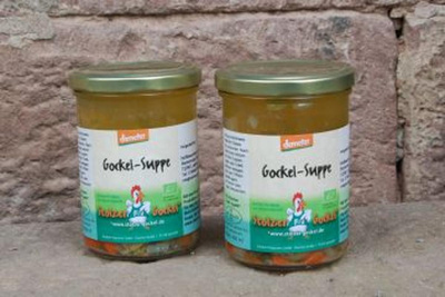 Produktfoto zu Gockelsuppe