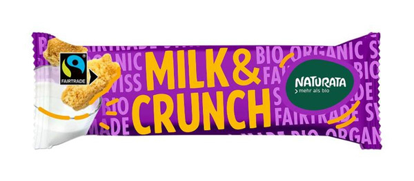 Produktfoto zu Milk & Crunch Schokoriegel