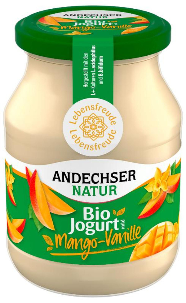 Produktfoto zu Joghurt Mango-Vanille