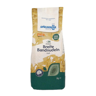 Produktfoto zu Dinkelbandnudeln hell