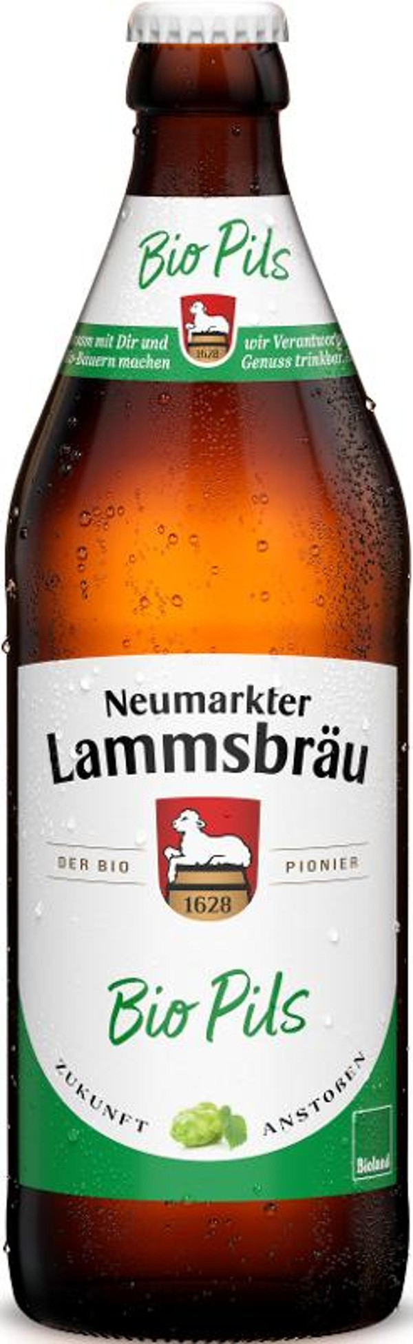 Produktfoto zu Lammsbräu Pils 0,5l Kasten