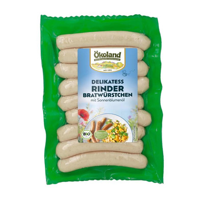 Produktfoto zu Rinderbratwürstchen Delikatess