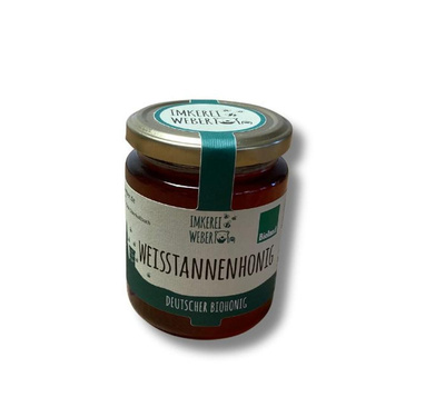 Produktfoto zu Weißtannenhonig Imkerei Weber