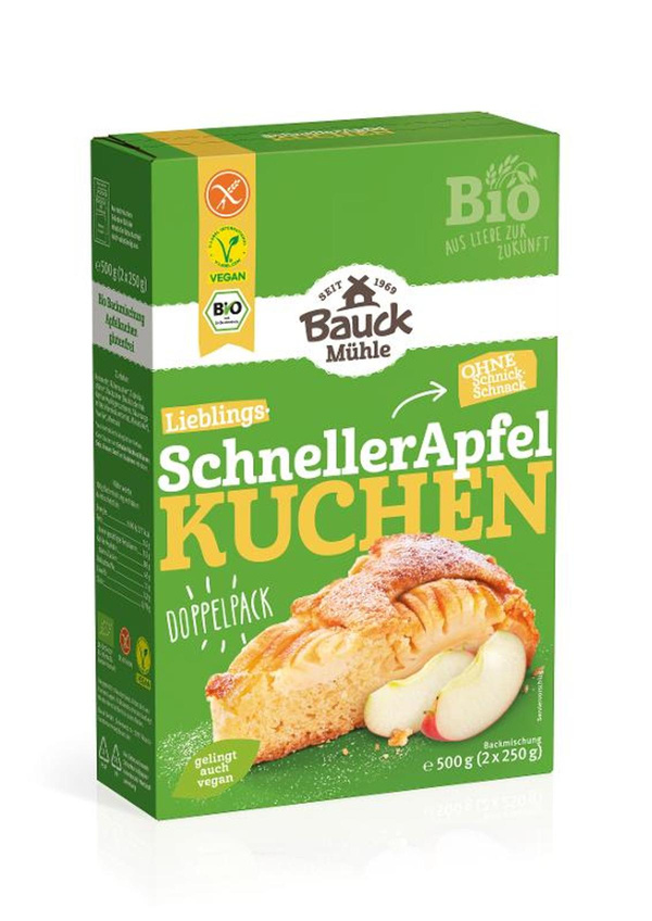 Produktfoto zu Backmischung Apfelkuchen