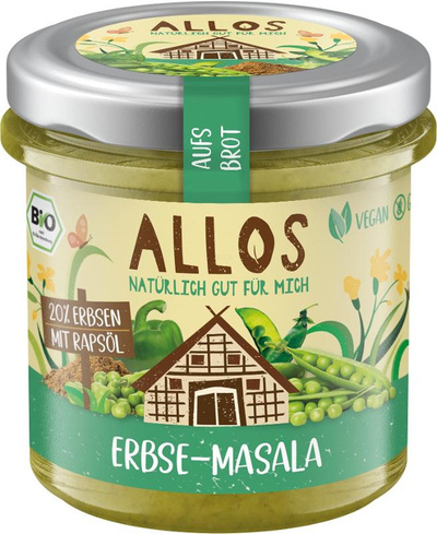 Produktfoto zu Auf's Brot Erbse & Masala