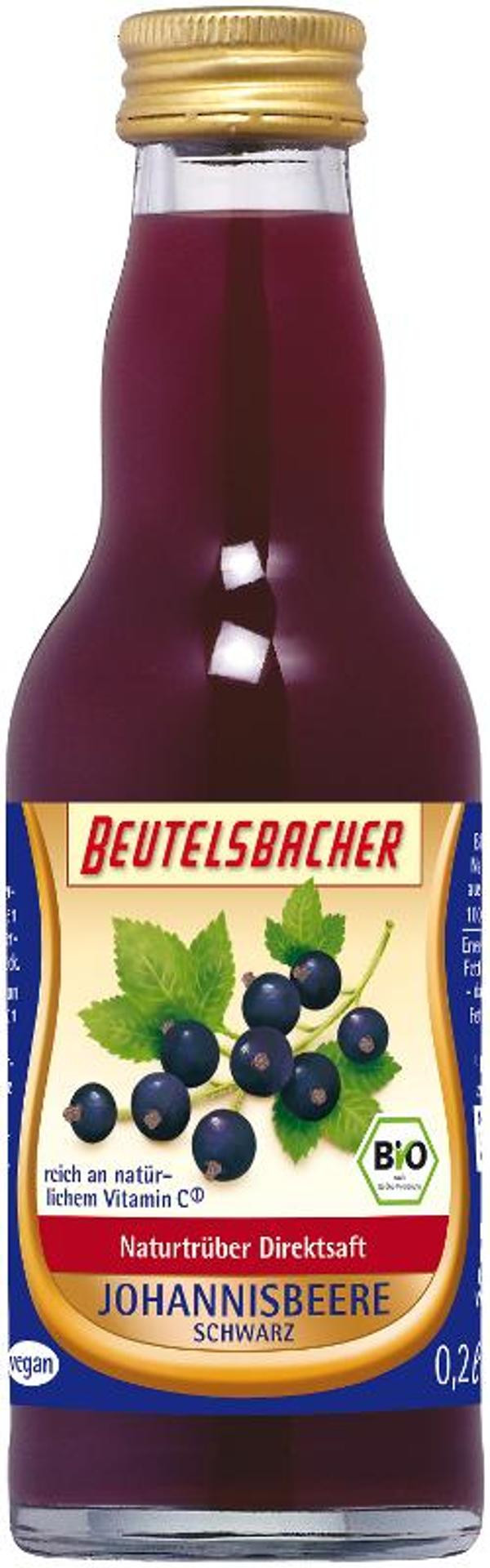 Produktfoto zu Johannisbeersaft schwarz