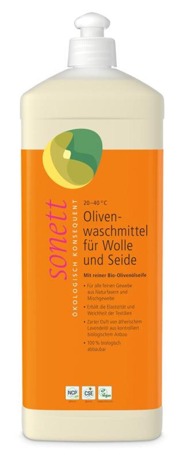 Produktfoto zu Oliven-Waschmittel für Wolle & Seide