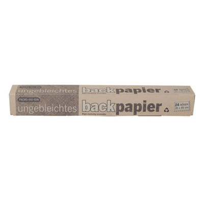 Produktfoto zu Backpapier FSC ungebl. kompostierbar