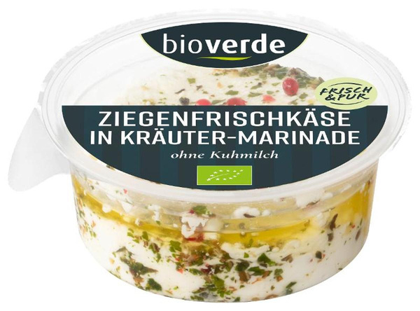 Produktfoto zu Ziegenfrischkäse in Marinade 38%