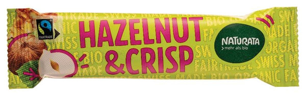 Produktfoto zu Hazelnut & Crisp Schokoriegel