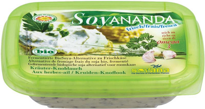 Produktfoto zu Soyananda Frischkäse- Alternative Kräuter-Knoblauch