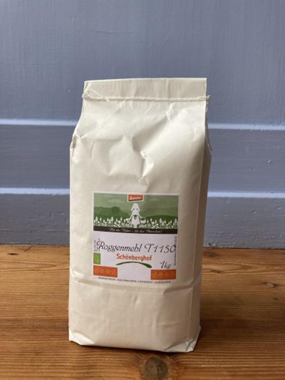 Produktfoto zu Roggenmehl 1150er 1kg