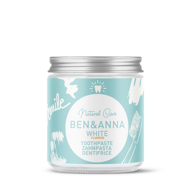 Produktfoto zu Ben&Anna Toothpaste White mit Fluorid