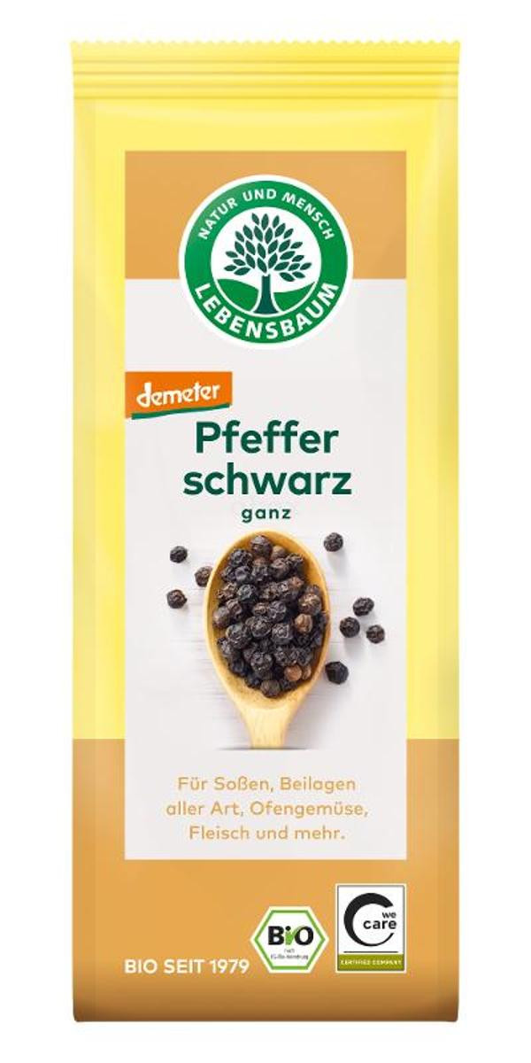 Produktfoto zu Pfeffer schwarz, ganz