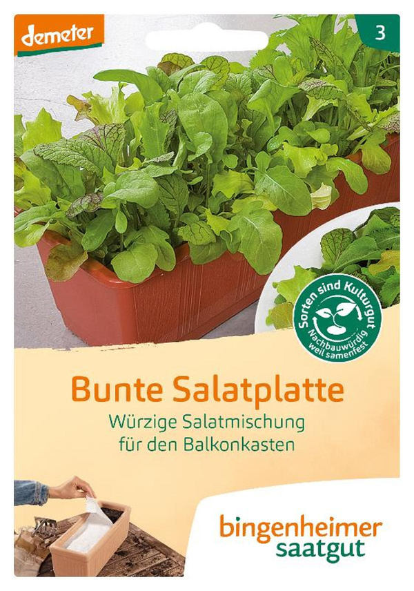 Produktfoto zu Saatband Bunte Salatplatte