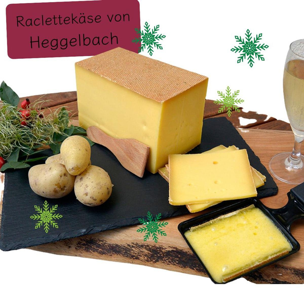Produktfoto zu Heggelbacher Raclettekäse