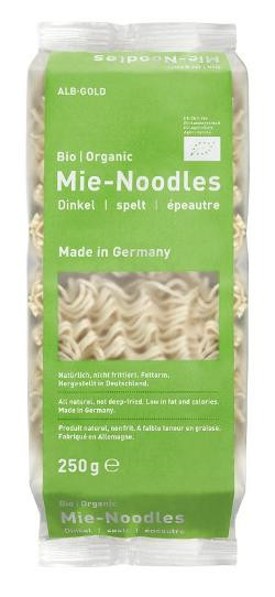 Produktfoto zu Mie-Noodles aus Dinkel für Wok