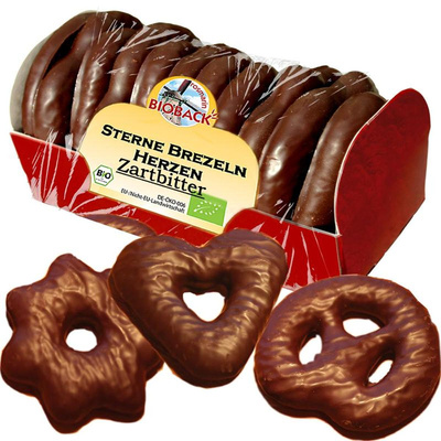 Produktfoto zu Lebkuchensterne-Brezeln-Herzen