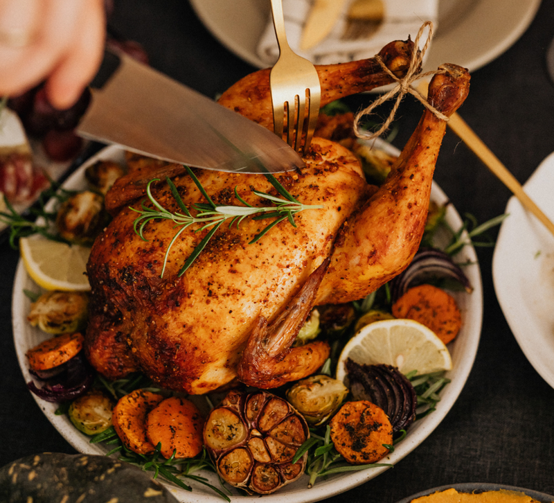 Festtagsbraten zu Weihnachten