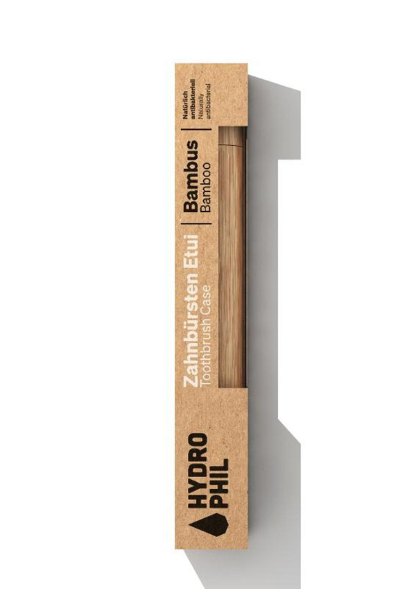 Produktfoto zu Zahnbürsten Etui Bambus
