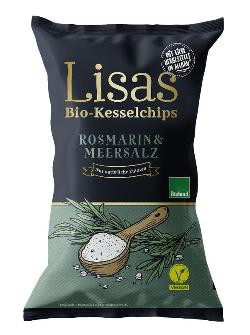 Produktfoto zu Lisas Kesselchips Rosmarin und Meersalz