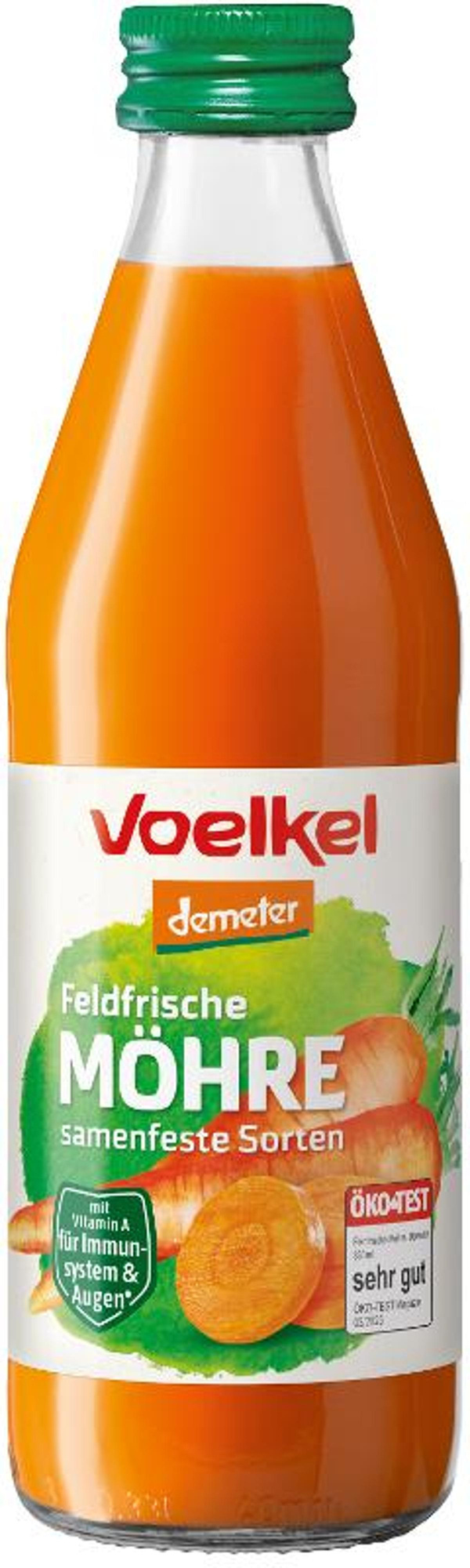 Produktfoto zu Möhrensaft Feldfrisch DEMETER