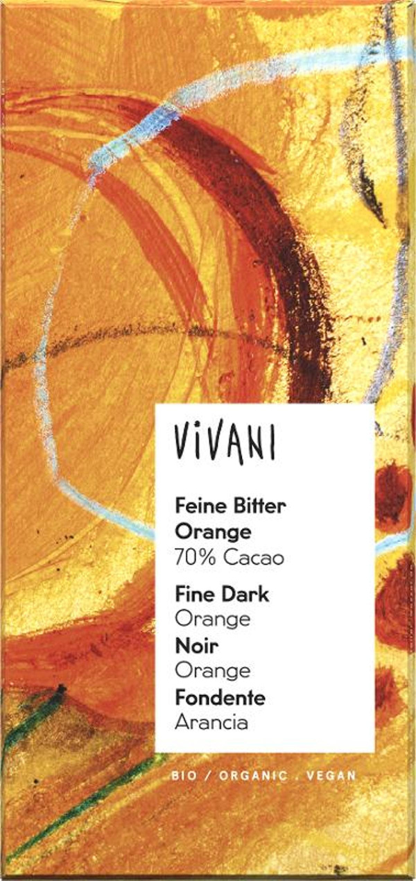 Produktfoto zu VIVANI Feine Bitter Orange 70%