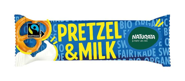 Produktfoto zu Pretzel & Milk Schokoriegel