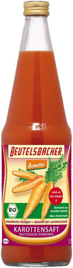 Produktfoto zu Karottensaft milchsauer