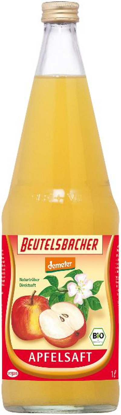 Produktfoto zu Apfelsaft, naturtrüb