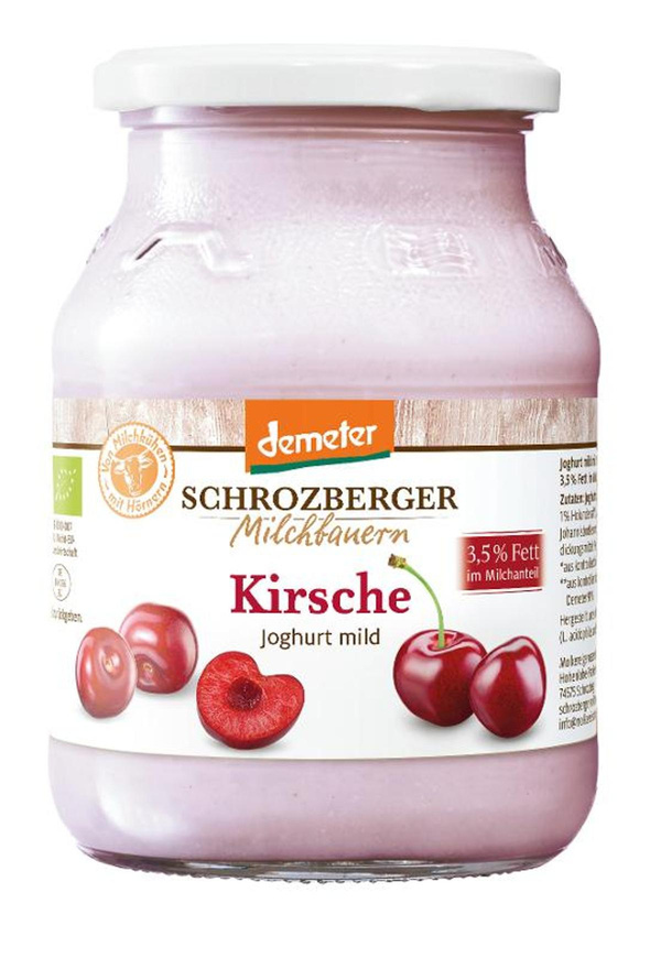 Produktfoto zu Fruchtjoghurt mild  Kirsche-Holunder