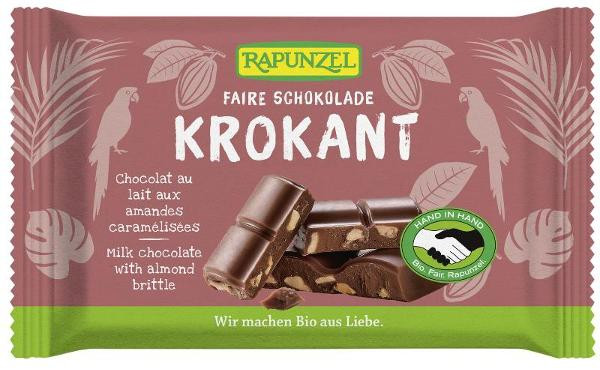 Produktfoto zu Schokolade Mandelkrokant