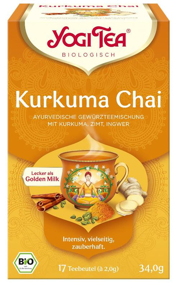 Produktfoto zu Yogt Tee Kurkuma Chai