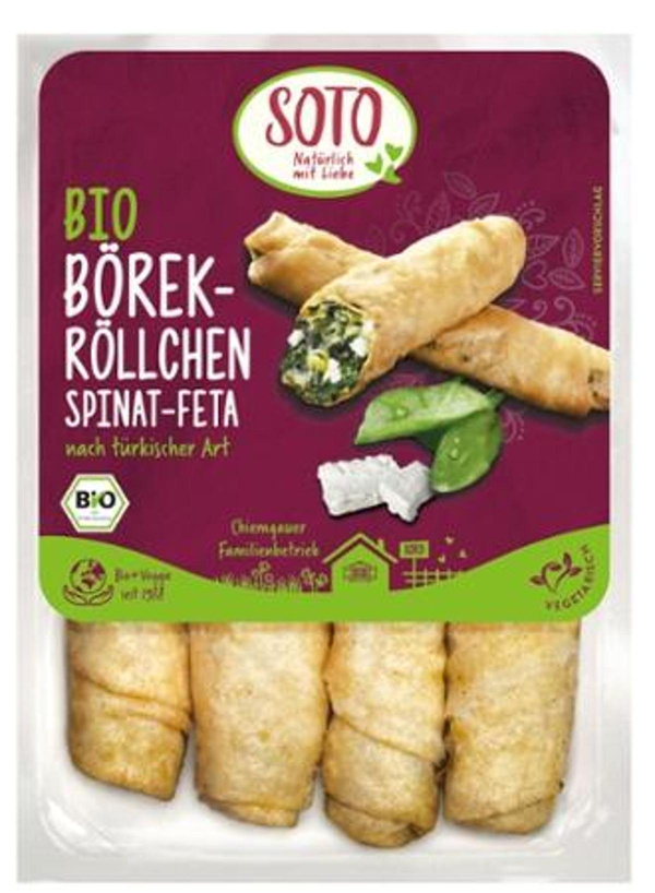 Produktfoto zu Börek-Röllchen Spinat-Feta 4st