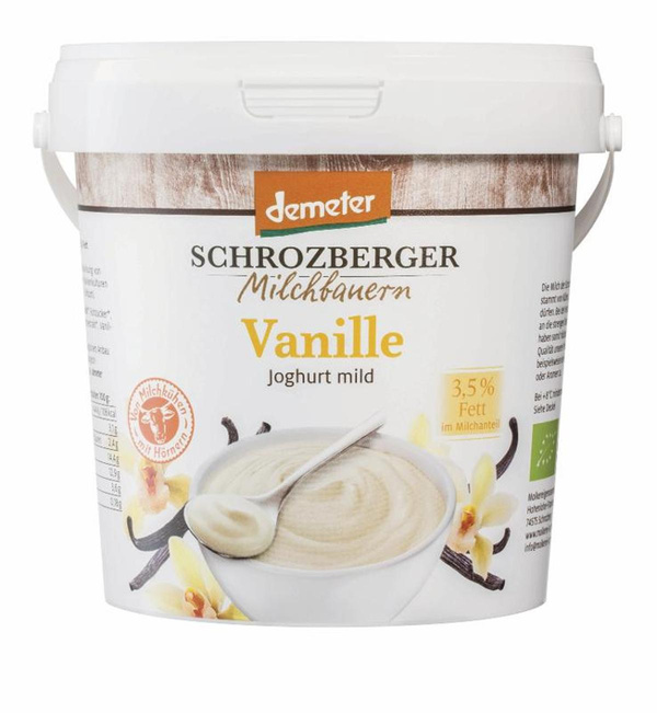Produktfoto zu Joghurt Vanille 1l