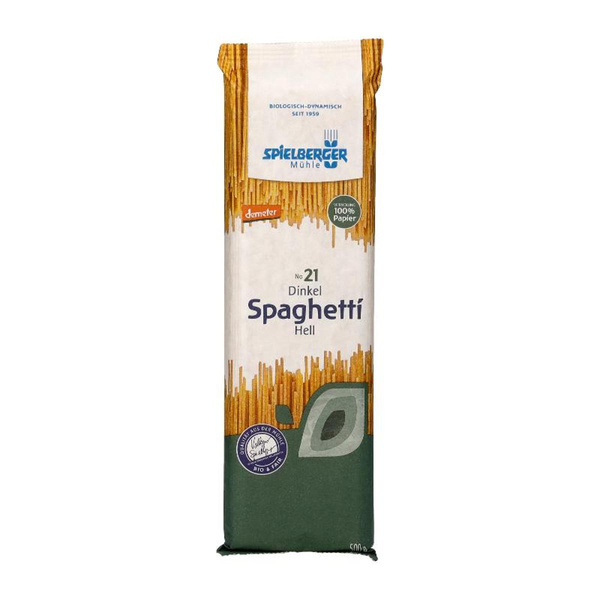 Produktfoto zu Dinkel-spaghetti hell SPI