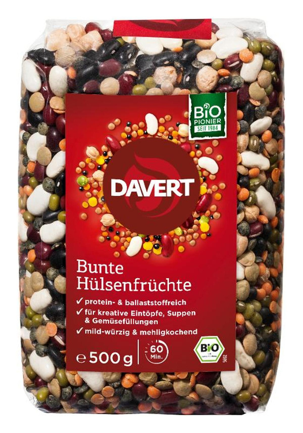 Produktfoto zu Hülsenfrüchtemischung bunt