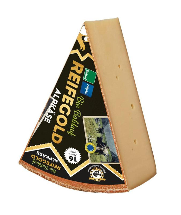 Produktfoto zu Baldauf Alpkäse Reifegold 16 M